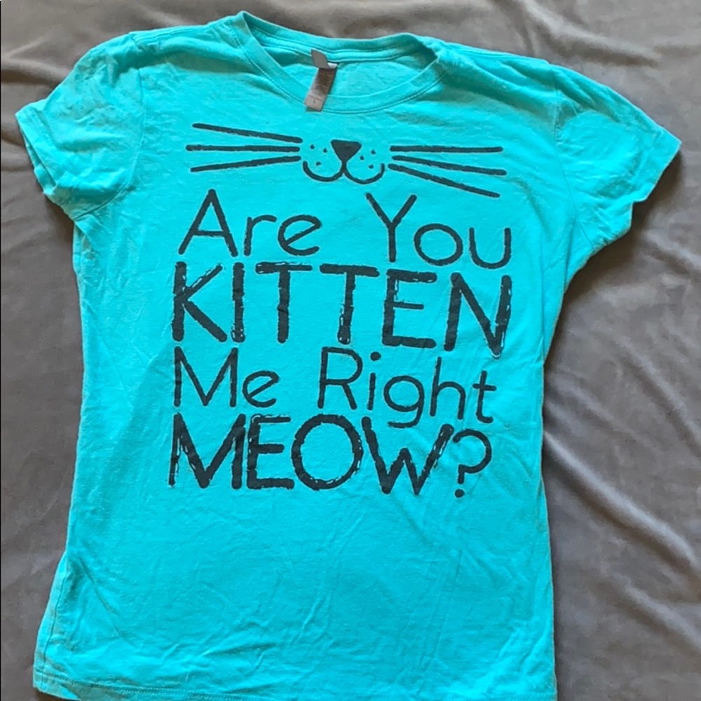 Are you kitten me right meow shirt